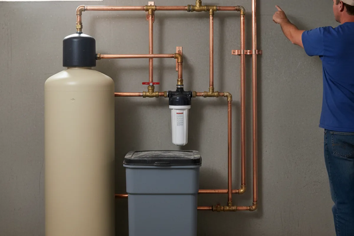 Whole-house water treatment system installed in South Lyon